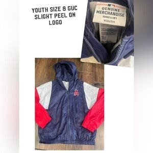 ANAHEIM ANGELS vintage boys small size 8 jacket